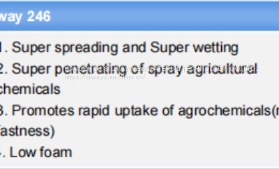 Silicone Spray Adjuvant Polyether Trisiloxane Plant Growth Regulator Gives Super Spreading and Does Dramatically Reduce Surface Tension in Aqueous Solutions photo-2