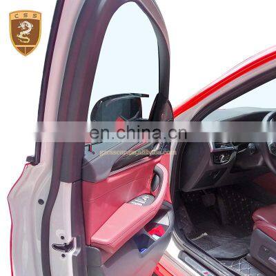 Dry Carbon Fiber Interior Trim  Cover For BNW X4 G20 Car Best Fit