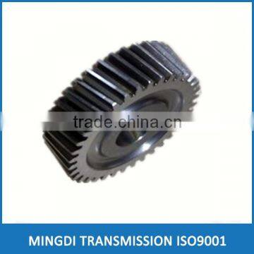 Tigh tolerance manufacture gears 45 degree Precision helical gear shaft