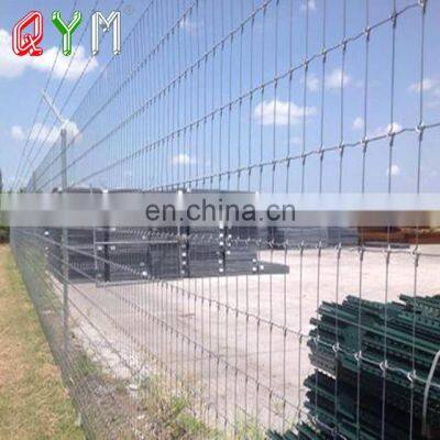 7ft Galvanized hinge joint goat farming field fence