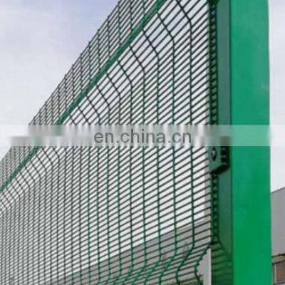 Pvc Coated Security v Folds Welded Wire Mesh Fence 3d Fence Panels