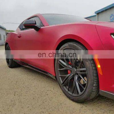 1LE Style PP Side Skirts for Chevrolet Camaro 16-18