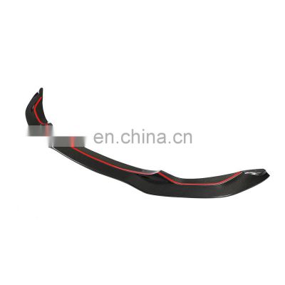 JCSportline M3 M4 Carbon Front Spoiler Lip for BMW F82 F83 M4 F80 M3 2015- 2019