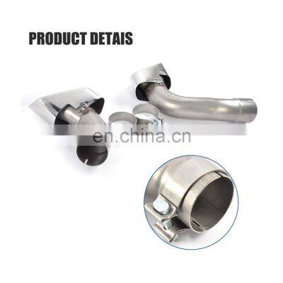 Stainless Steel F16 Exhaust Tips for BMW F16 X6 2014-2017 photo-4