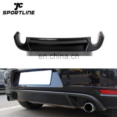 O Style Carbon Fiber Rear Bumper Lip Diffuser for VW Golf 6 MK6 GTI