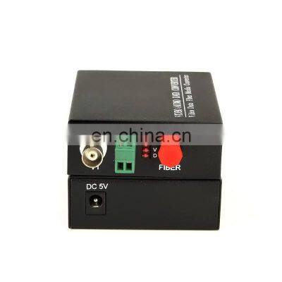 1 Pair Single Mode 1 Channel  Return Data Fiber To BNC Digital Video Converter CVI