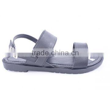 Fashionable Latest Style Hot Sale Ladies Slippers Shoes and Comfort Flat Buckle Strap Sandals photo-2