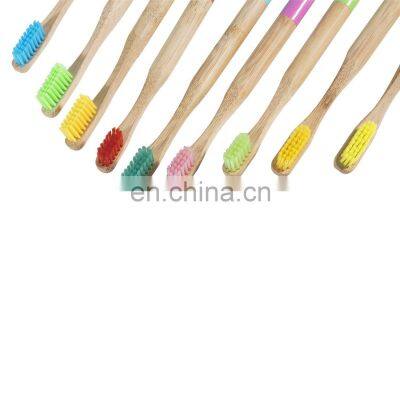 Free Sample CE Biodegradable Charcoal Bristles OEM Bamboo Toothbrush With Customized Logo photo-5