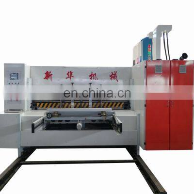 ZKY-1450*2200 High speed four color printer slotter rotary die-cutter machine flexo printing machine