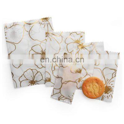 Nougat Heat Seal Packaging Wrappers CPP Laminated Poly 3 Sides Seal Sachet for Favor Treat Candies Cholocates photo-5