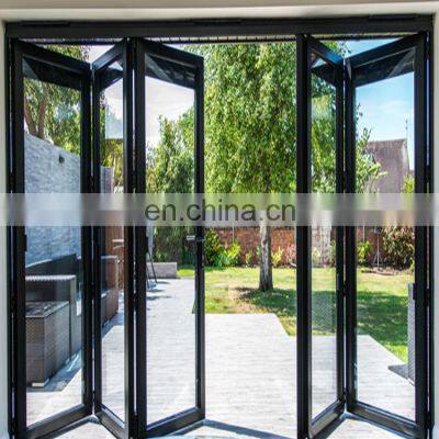 Balcony Exterior Folding Clear Glass Door photo-3