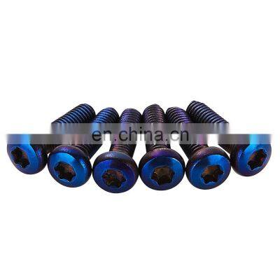 Titanium Blue Steering Wheel Bolts