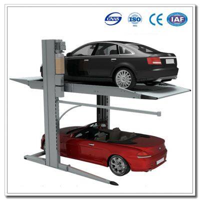 Two Colum Car Parking Lifts/ 2 Level Parking Lift/Car Underground Lift/Auto Parking System Staclers