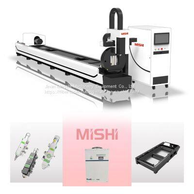 1000-4000W Round Tube Pipe Fiber Laser Cutter/Cutting Machine with Automatic Loading/Unloading