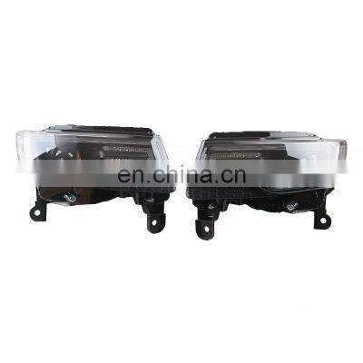 DRL daytime running light LED Headlight head light lamp for Jeep Grand Cherokee 2014+ offroad headlamp assembly parts