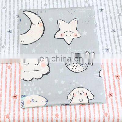 Cartoon Star Rabbit Cloth Fabric Cotton Bed Sheet Fabric Quilt Cover Twill Fabricc photo-4