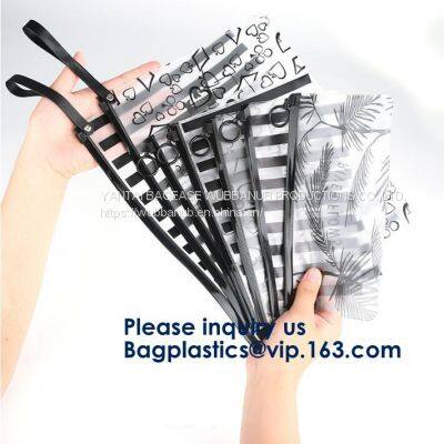 Zipper File Bags File Holders With Grid Travel Pouch as Multipurpose Organizer - Clear Mesh Weatherproof Protection photo-3