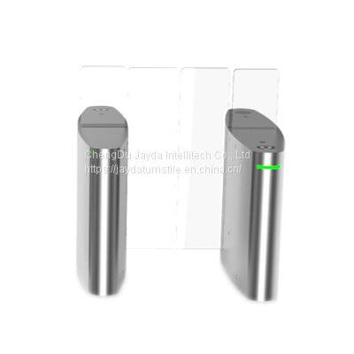 Entrance control sliding gate turnstile/ optical sliding gate turnstile/ sliding gate glass turnstile