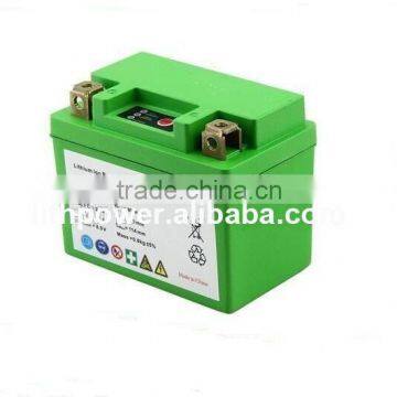 highpower 12v 4ah lifepo4 motorcycle battery with 12v lifepo4 start battery for 400cc motorcycle