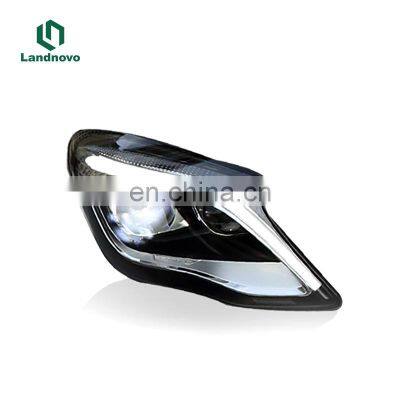 Landnovo High Quality Front LED Head Lamp for Mercedes W156 GLA 2015-2016 Upgrade Headlight Headlamp