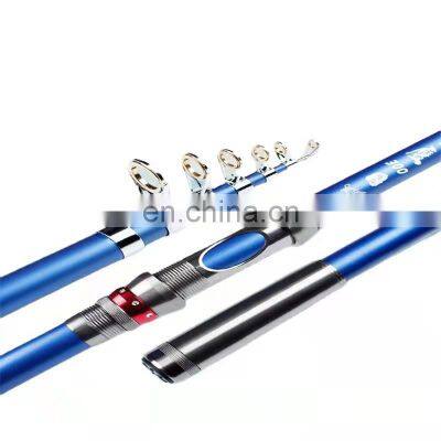 portable small fishing rod  black zoom popping dif fishing rod production line