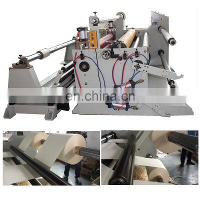 jumbo roll to small roll paper converting equipment slitting machine