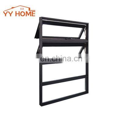 Aluminum Replacement Doors Double Glazed Aluminium Awning Window for Apartment Use