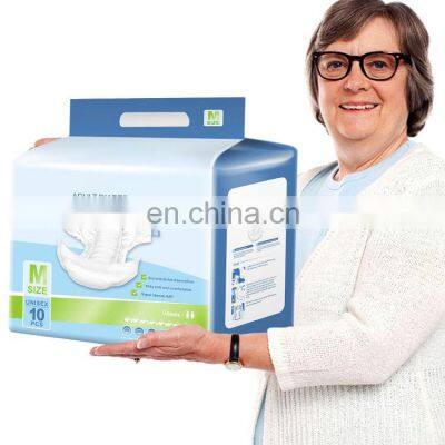 wholesale Cheap Price Printed Ultra Thick Pull Up Pants Cloth Disposable Adult Diaper For Adult Elderly