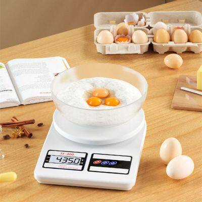 Plastic Digital Kitchen Food Scales 1g/5kg 1g/7kg 1g/10kg Digital Weighing Electronic Kitchen Scale Household Scake Cheap Personal Weighing Food Scale photo-2
