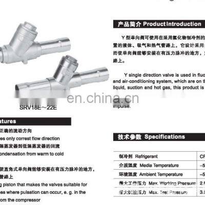 Refrigeration Copper Check Valve Y Type Check Valve photo-4