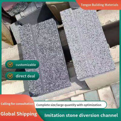 Imitation Stone Stone Road Stone PC Flat Stone Concrete Brick Quartz Brick Pervious Brick Dutch Brick Imitation Marble Through Body Brick photo-3