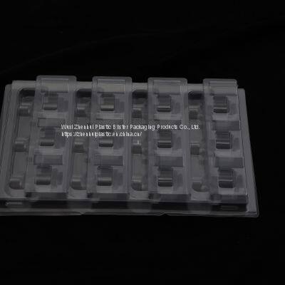 transparent vacuum forming plastic blister trays blister packaging clamshells