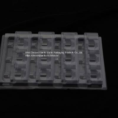 Thermoforming PET Plastic Blister Trays Vacuum Forming Blister Packaging Pallets