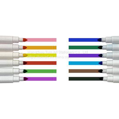 Promotion Non-toxic Fine Tip Stationary Washable Painting Markers Water Based Ink Watercolor Pen With Custom Logo photo-3