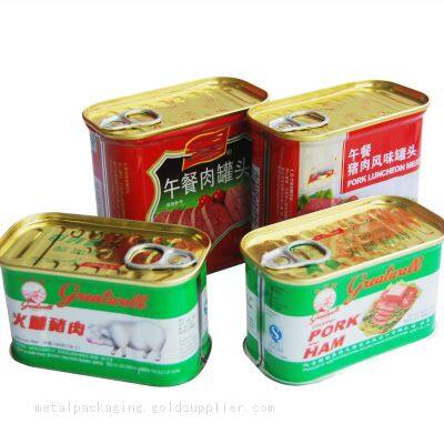 Tinplate Lunch Meat Can Box Tinplate Food Cans photo-4