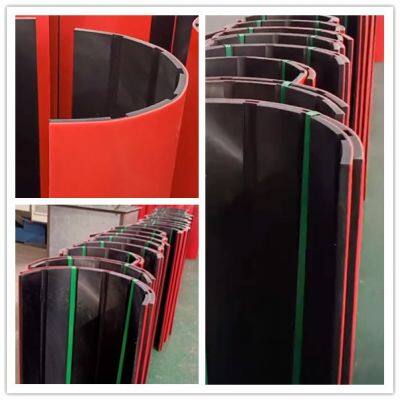 Shaftless Spiral Conveyor Liners, Ultra-high Molecular Weight Polyethylene