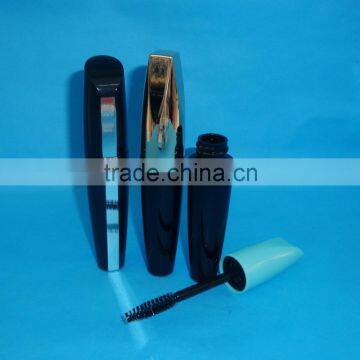 Plastic empty eye masacara container / make up cosmetic container with mascara brush cap