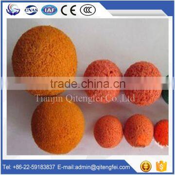 concrete pump pipe cleaning balls sponge balls for zoomlion