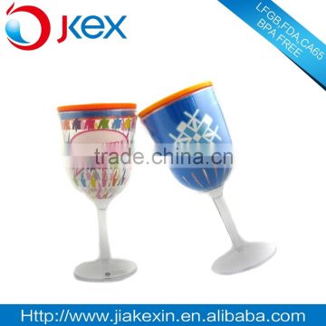 12 OZ plastic drink cup plastic goblet