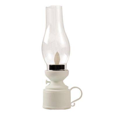 Retro Flameless LED Lamps, Battery-Powered Kerosene Style for Home & Holiday Decor photo-4