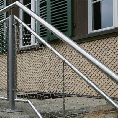 Stainless Steel 304 Cable Mesh Railing Architectural Wire Netting Non Rusting