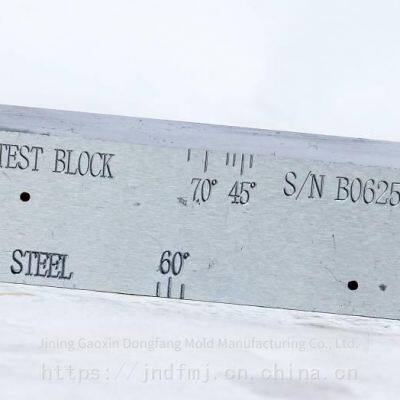 sc Type Sensitivity Calibration Test Block, Aws D1.1 - American Welding Society Standard Test Block photo-2