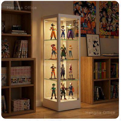 Custom Size Metal Display Cabinet | With Tempered Glass | for Commercial Use | Eco-Friendly & Durable photo-1