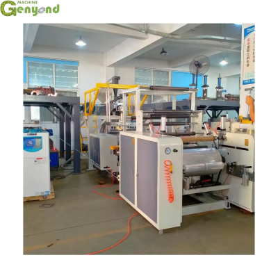 Plastic Film Extrusion Stretch Film Rewinding Machine
