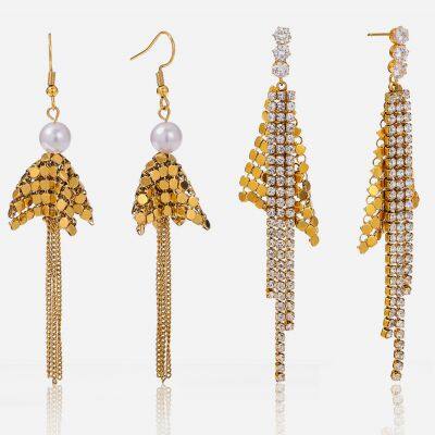 Tarnish Resistant Gold Plated Stainless Steel Earrings Waterproof Fashion Jewelry
