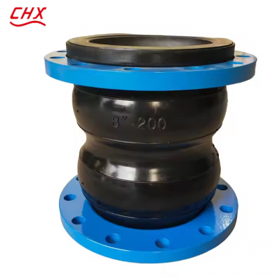 Rubber Expansion Joint Corrosion Resistant DN20-1200 Stainless Steel Flange EPDM/NBR Flexible Pipe Connecting photo-2