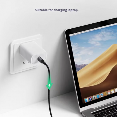 18W USB‑C PD Fast Wall Charger, Built‑in Overcurrent Protection Safe Adapter for Mobile Devices