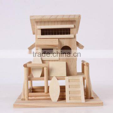 Wooden Bird House Wholesale, Lovely DIY Small Bird House, Chinese Bird Cage