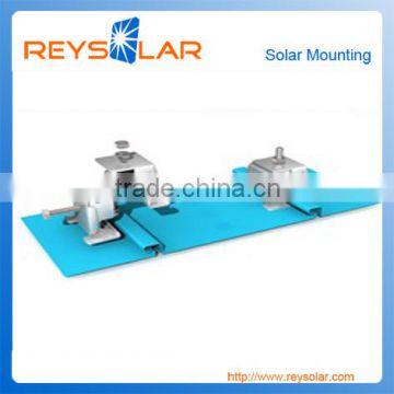 Flat roof concrete fondation type solar racking system professional pv solar flat roof mounting system