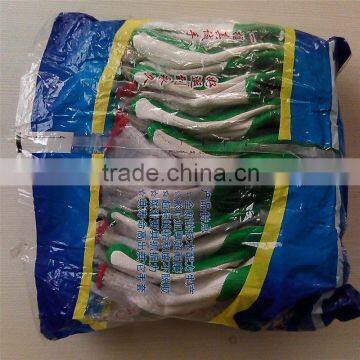 rubber coated cotton glove/non sterile latex gloves